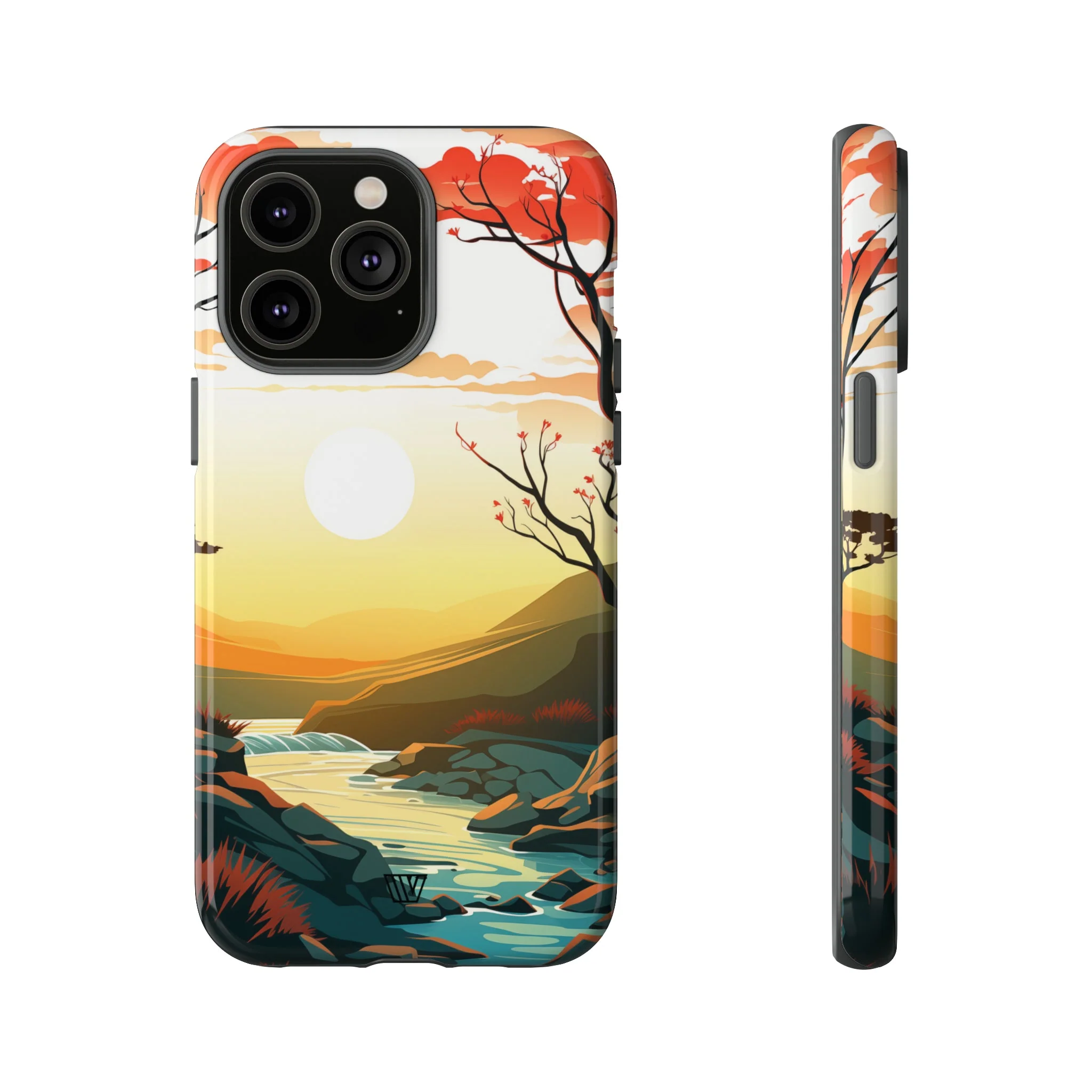 RIVER SUNSET | Tough Phone Case - Image 47