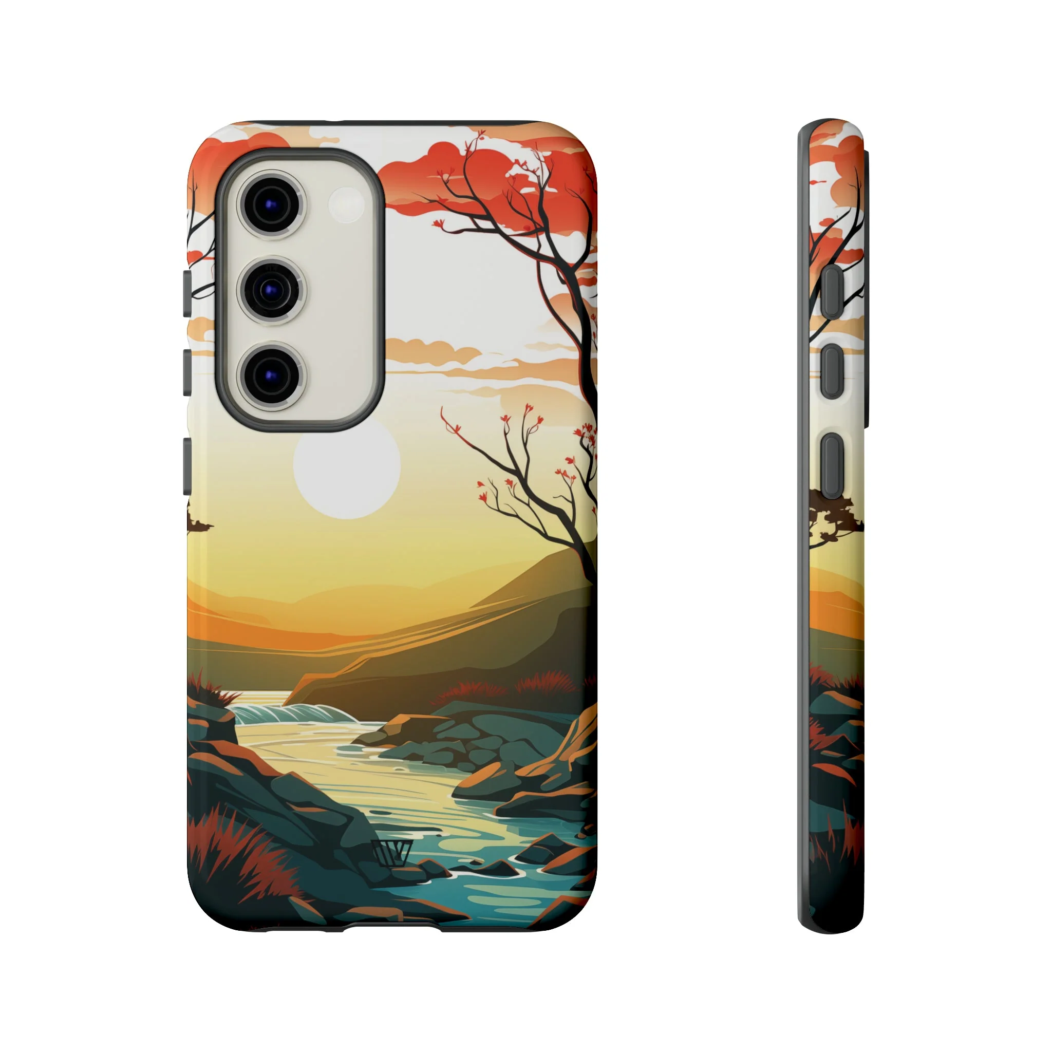 RIVER SUNSET | Tough Phone Case - Image 49