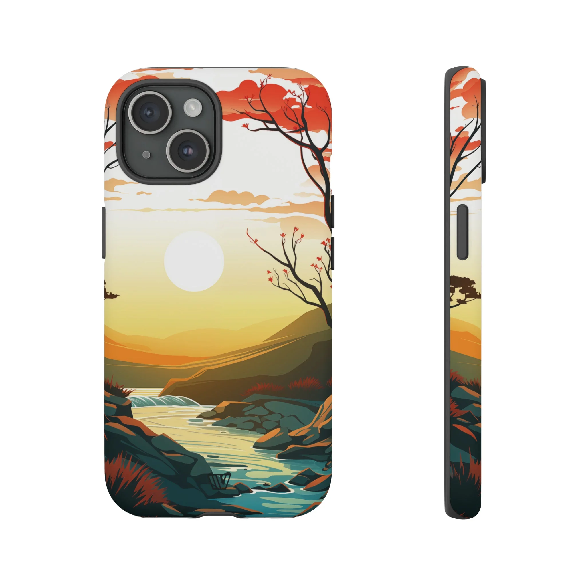RIVER SUNSET | Tough Phone Case - Image 56