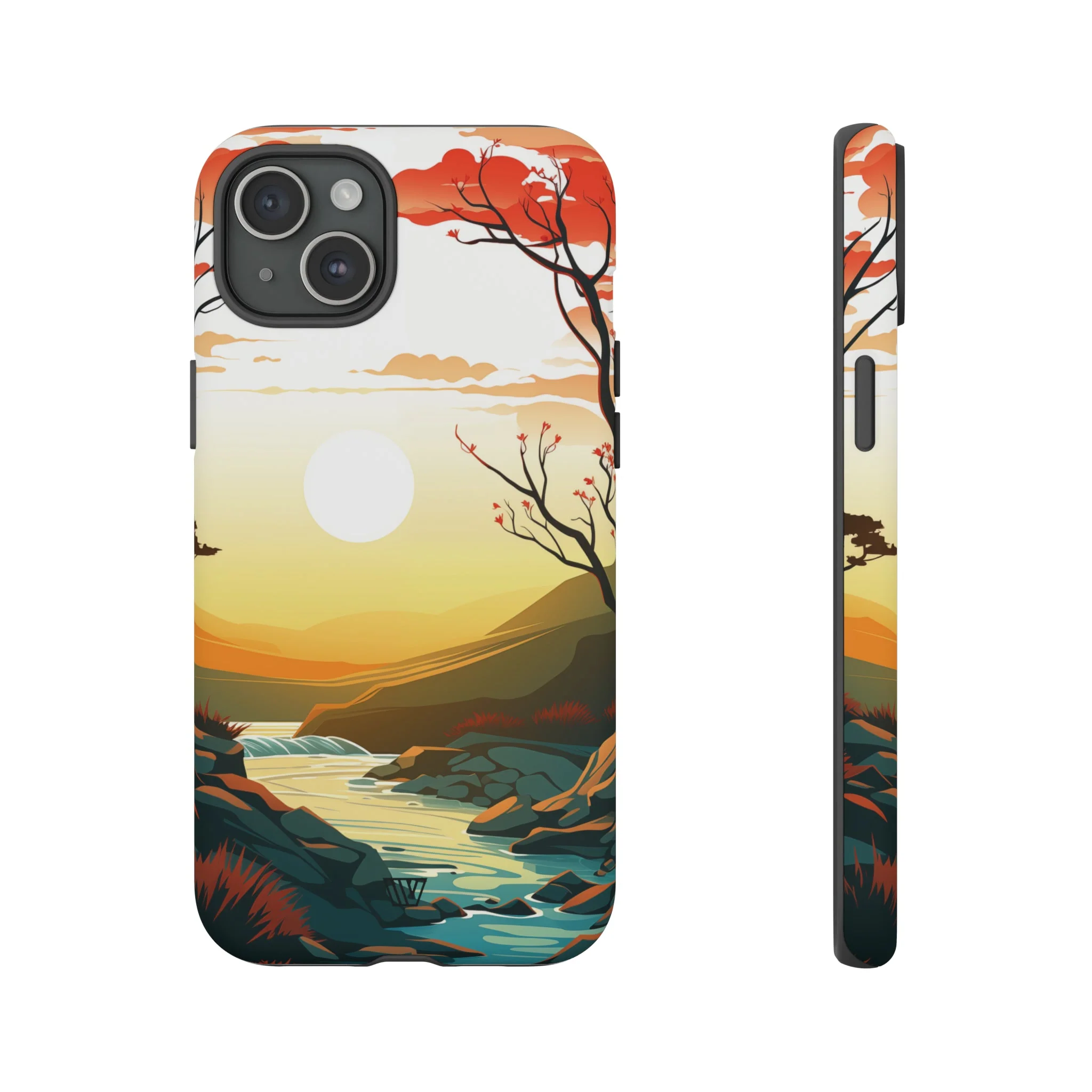 RIVER SUNSET | Tough Phone Case - Image 58