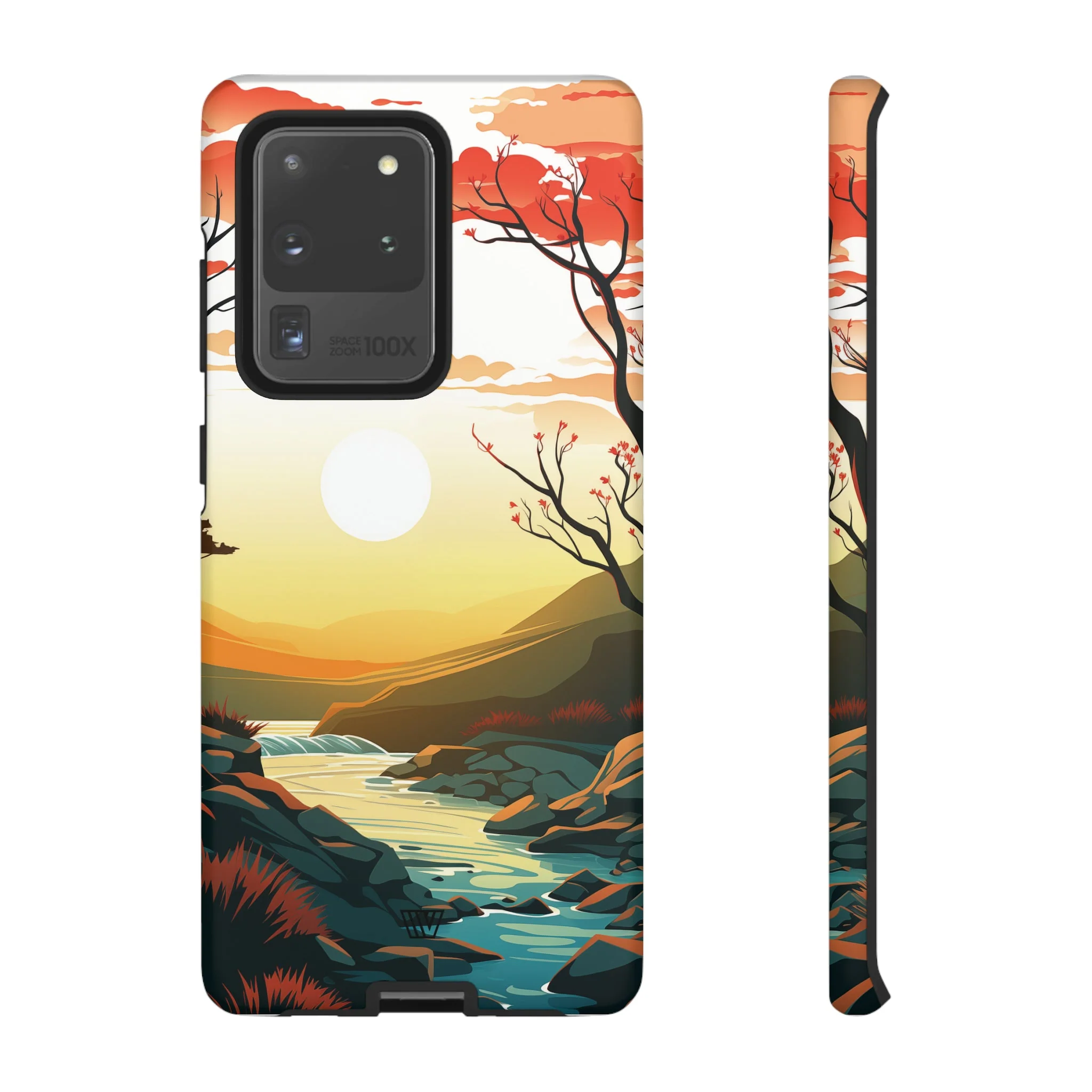RIVER SUNSET | Tough Phone Case - Image 6