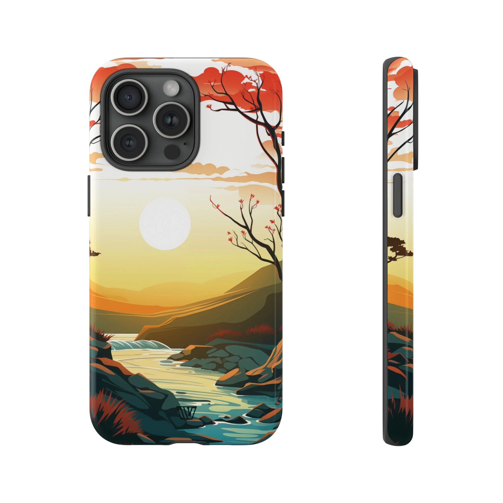 RIVER SUNSET | Tough Phone Case - Image 61