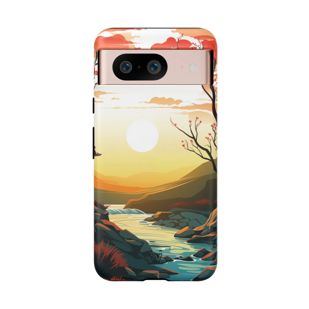 RIVER SUNSET | Tough Phone Case - Image 88