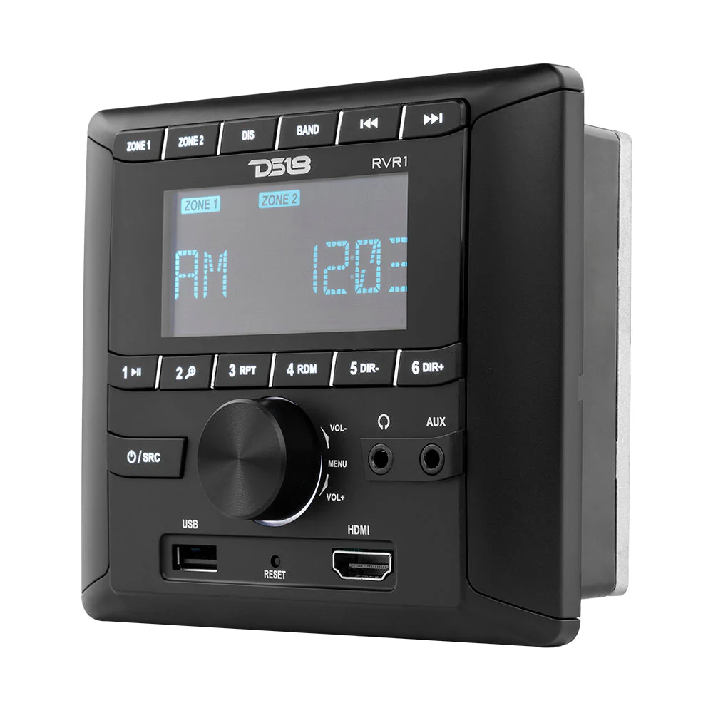 RV and Trailers Headunit 2.75" LCD screen , 2 Zones, 4 volts Output,HDMI, BT, RDS 4 X 50 Watts - Image 3