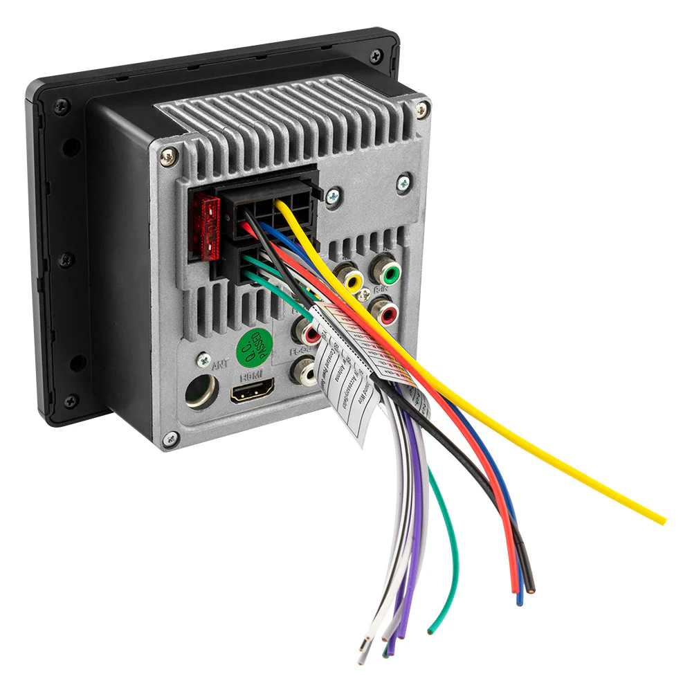 RV and Trailers Headunit 2.75" LCD screen , 2 Zones, 4 volts Output,HDMI, BT, RDS 4 X 50 Watts - Image 5