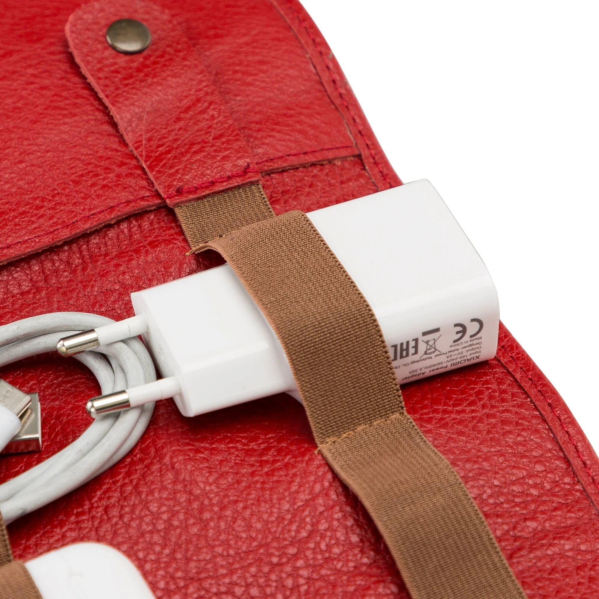 Salida Travel Pouch and Premium Leather Cable Organizer - Image 15