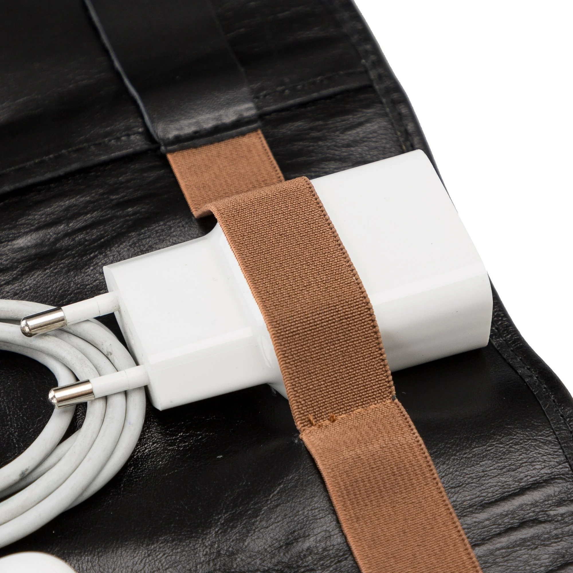 Salida Travel Pouch and Premium Leather Cable Organizer - Image 7
