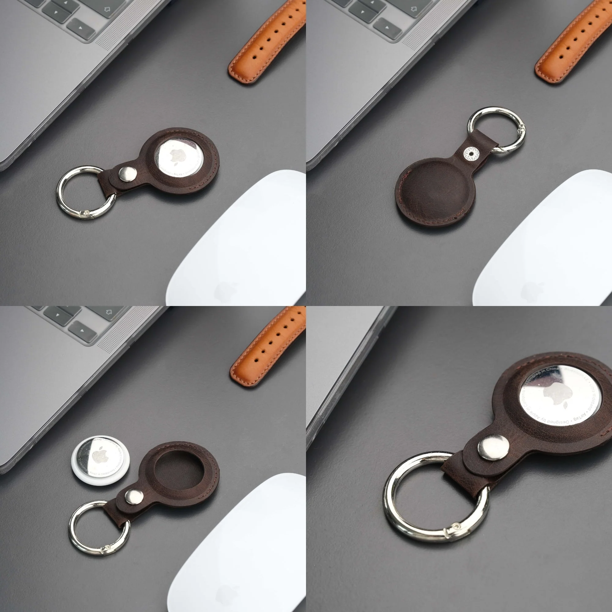 Saratoga Leather AirTag Holder - Image 10