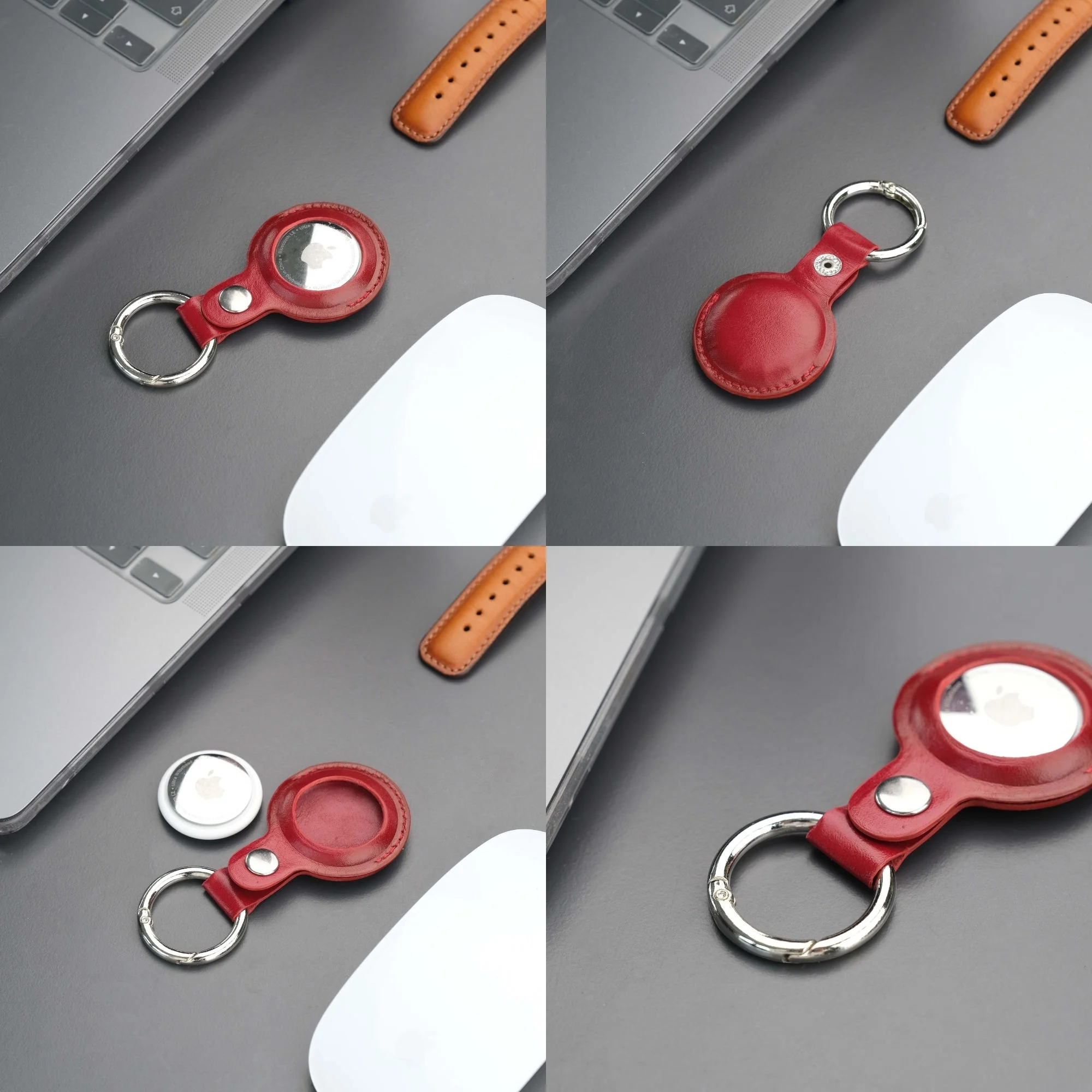 Saratoga Leather AirTag Holder - Image 34