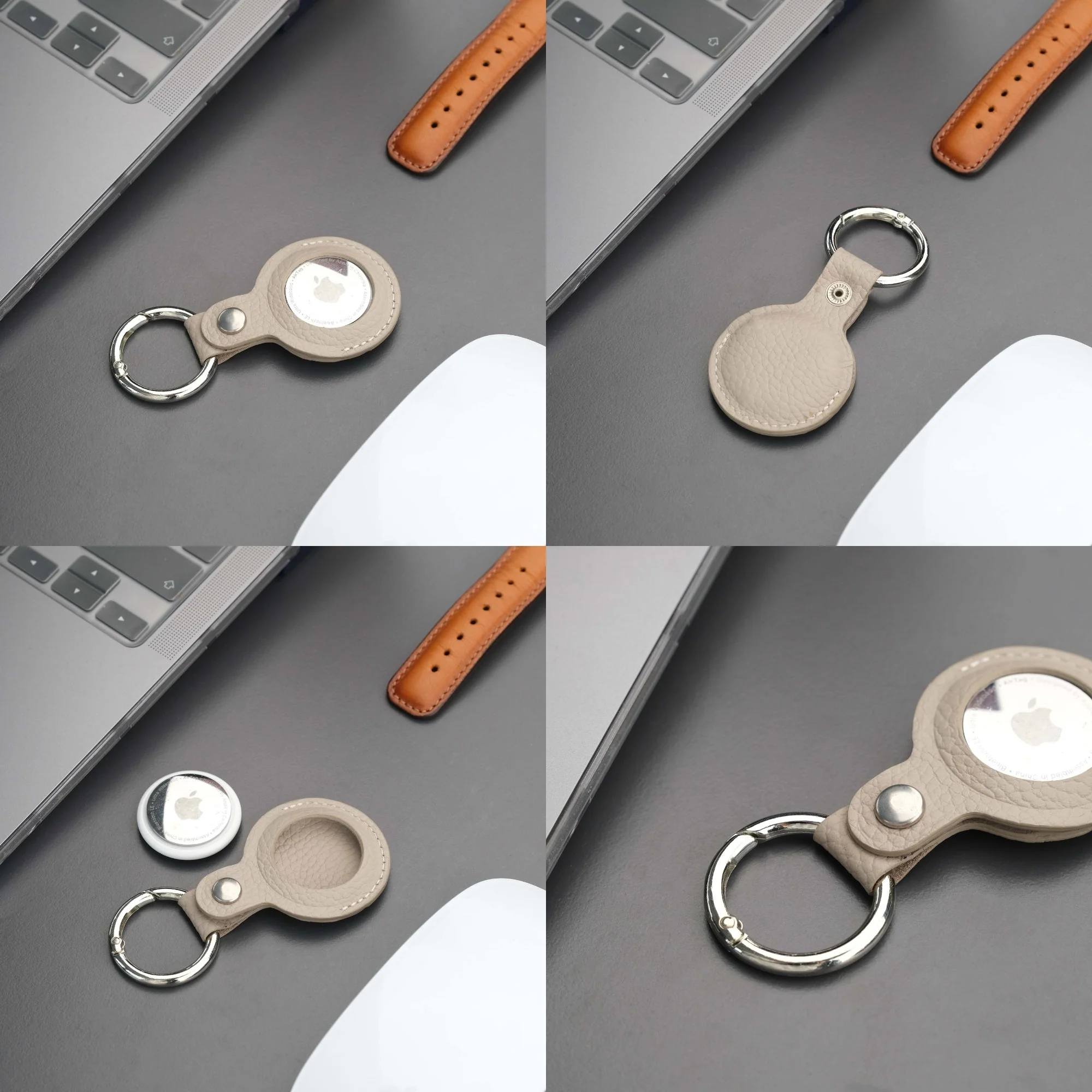Saratoga Leather AirTag Holder - Image 49