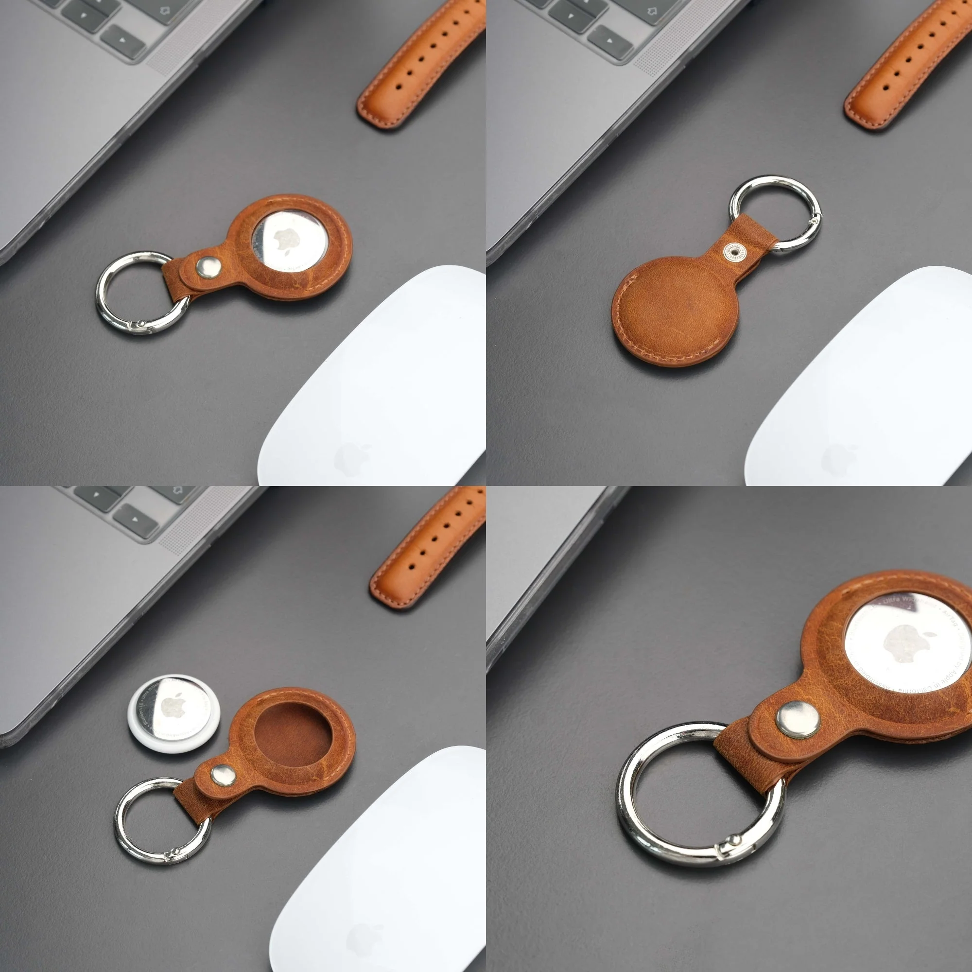 Saratoga Leather AirTag Holder - Image 54