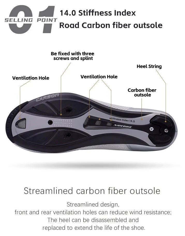 SD018 PRO Road Shoes - Image 4