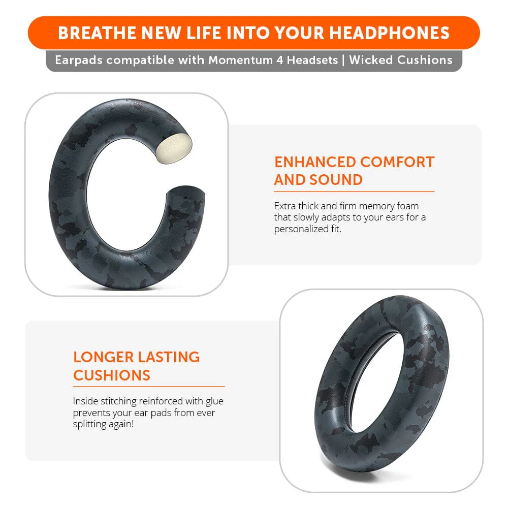 Sennheiser Momentum 4 Earpads - WC PadZ Momentum 4 - Image 19