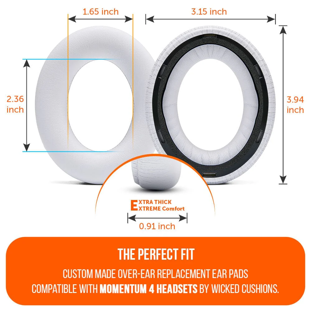 Sennheiser Momentum 4 Earpads - WC PadZ Momentum 4 - Image 8