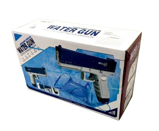 Set of 2 Automatic Water Guns – Large Capacity – Long Range – Rechargeable - Image 6