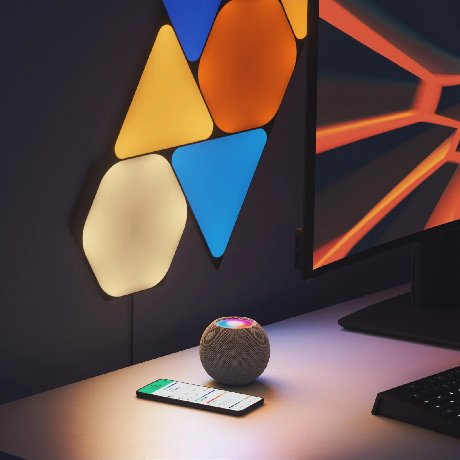 Shapes Limited Edition Ultra Black Hexagons Smarter Kit (12 panels) - Image 4