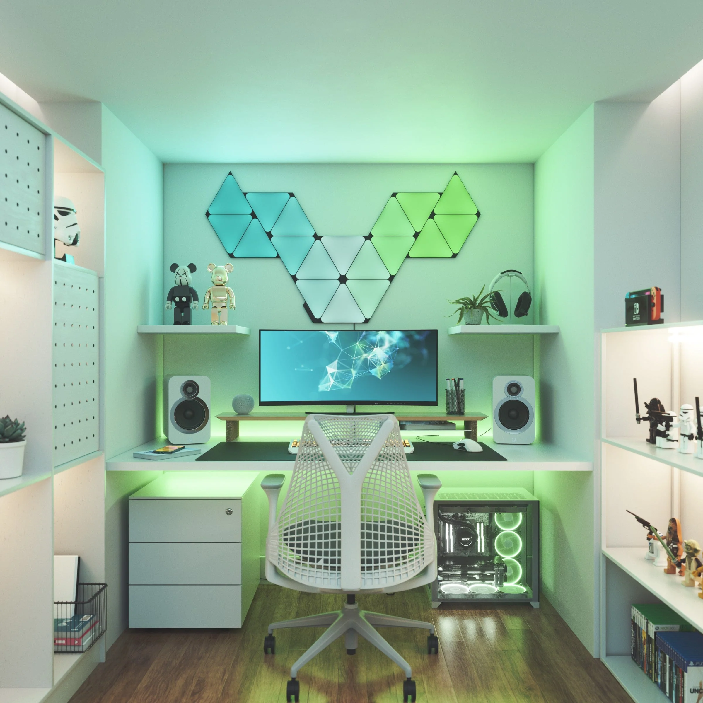 Shapes Limited Edition Ultra Black Triangles Smarter Kit (15 Panels) - Image 2