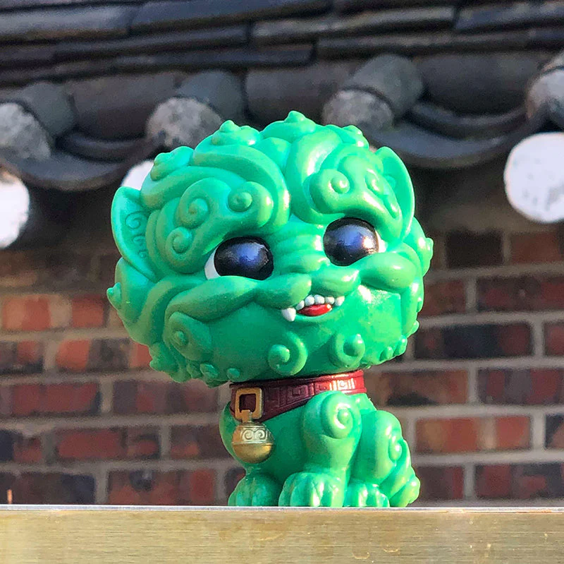 Shi-Shi the Tiny Guardian 4-inch Sofubi Vinyl Figure - Jade Edition - Image 3