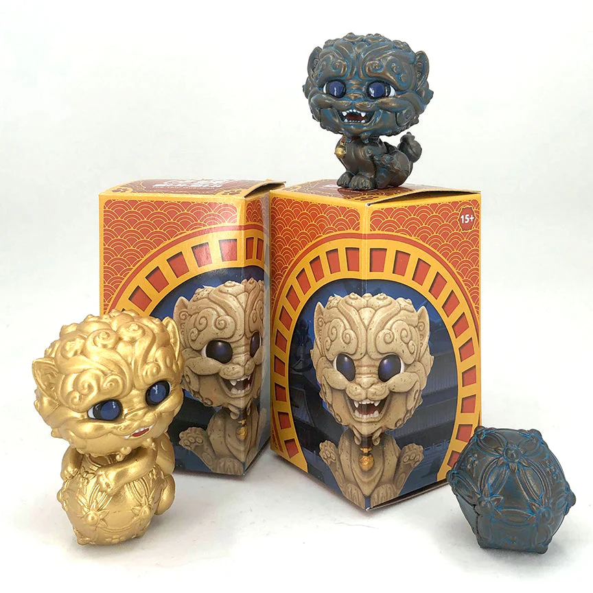 Shi-Shi the Tiny Guardian Mini Figure Full Set incl Chase - Image 4