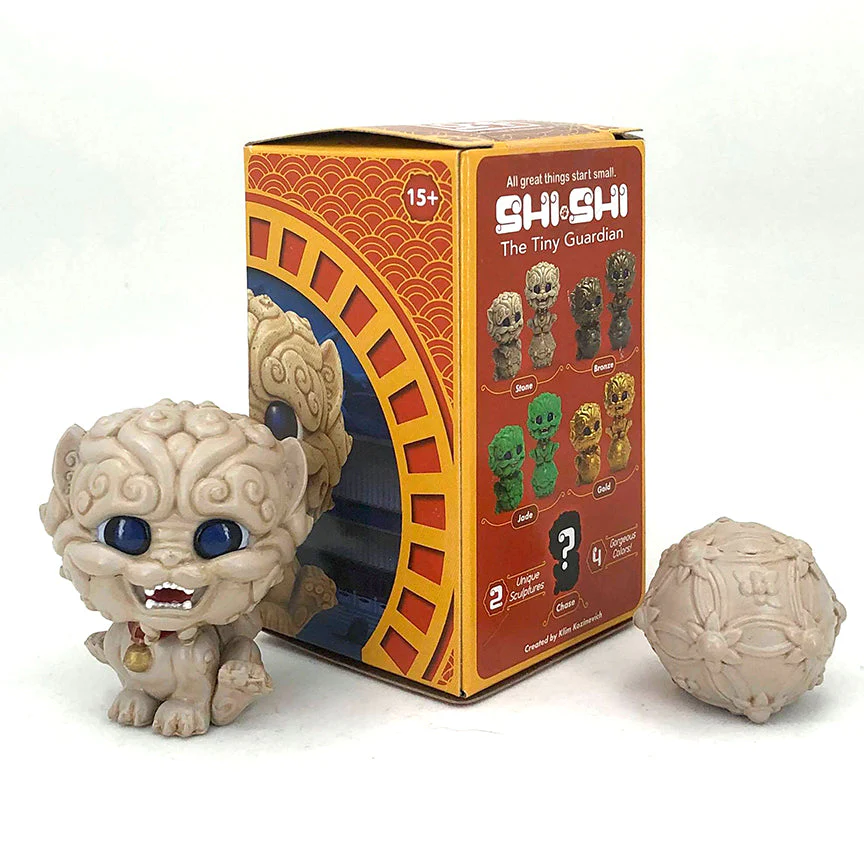 Shi-Shi the Tiny Guardian Mini Figure Full Set incl Chase - Image 7
