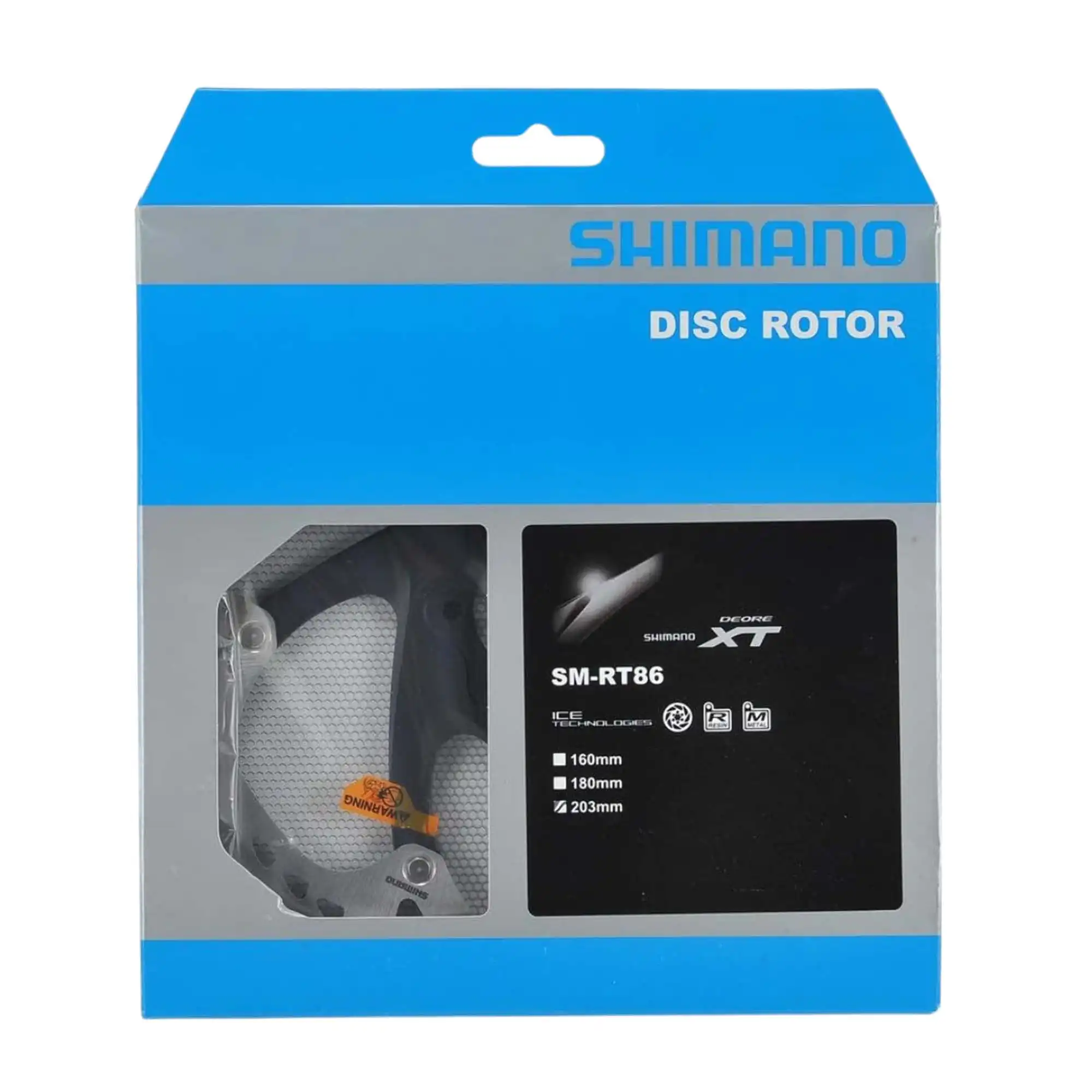 Shimano XT SM-RT86 Rotor 6-Bolt 203mm - Image 3