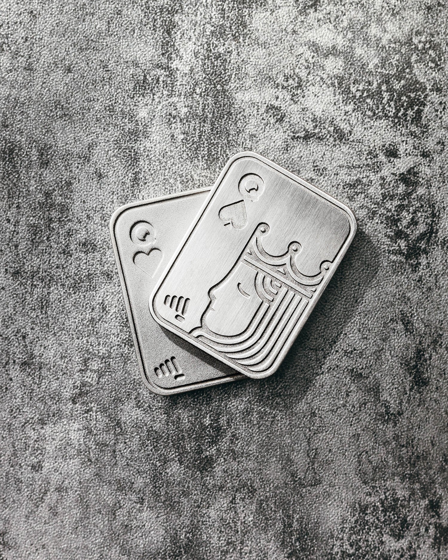 SHUFFLE POCKET QUEENS V2 (Satin Silver) - Image 2