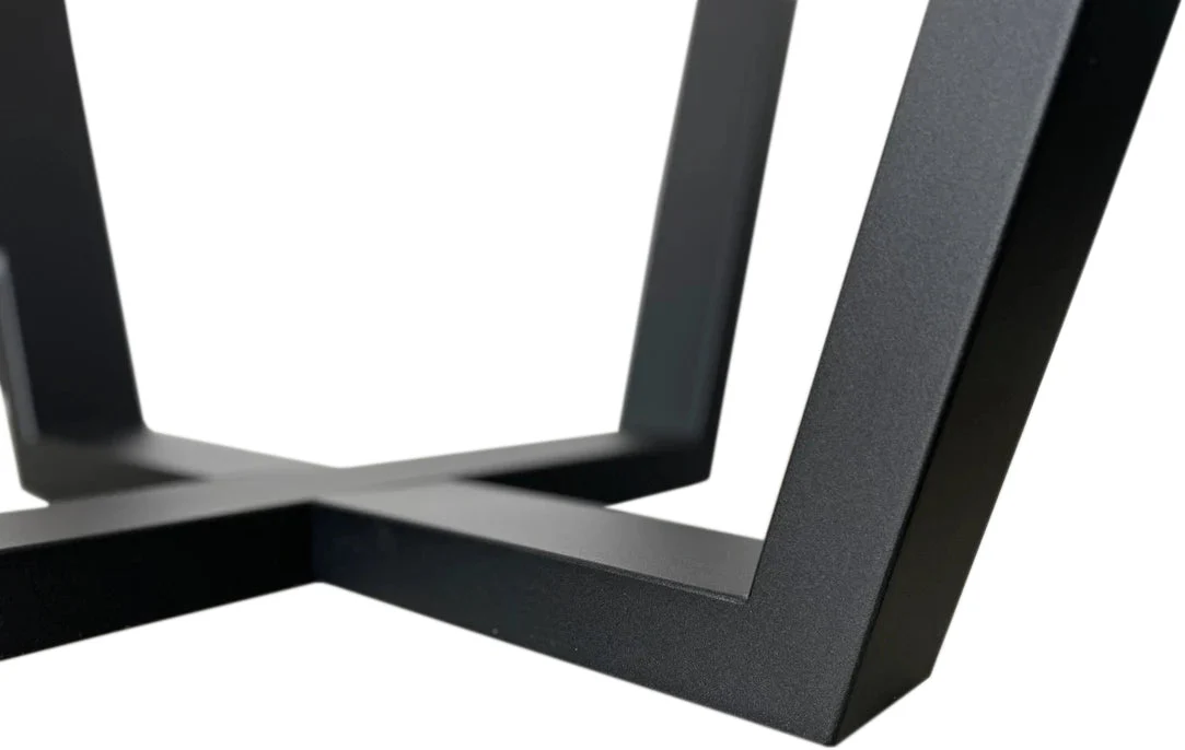 Simple Metal Table Base/Legs Matte Black - Image 2