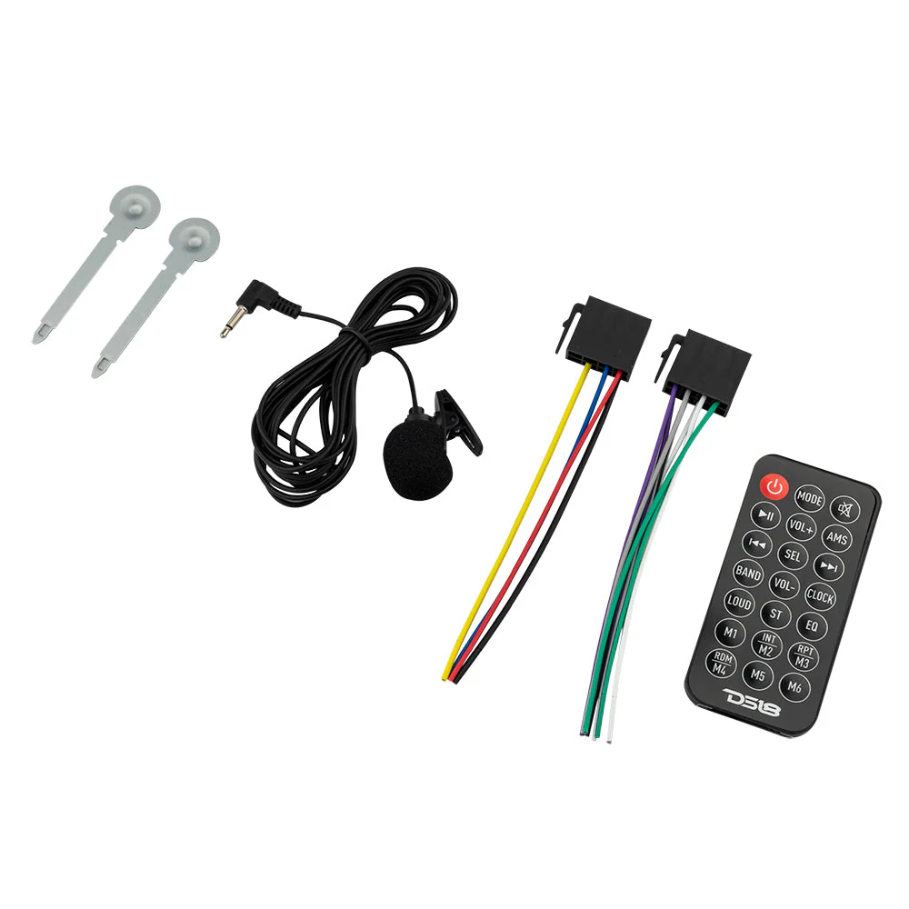 Single-DIN Digital Media Receiver Mech-Less Player, Bluetooth, Dual USB ,7 Volt Preouts - Image 7