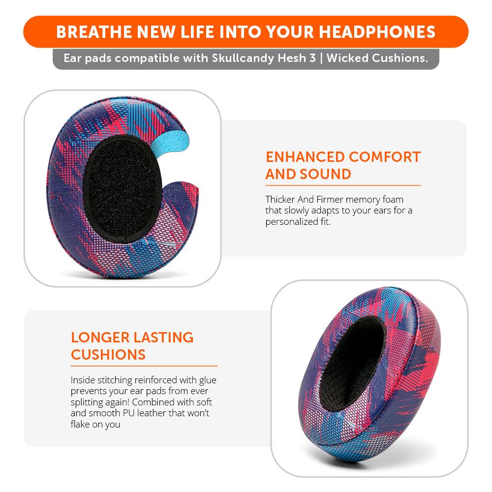 Skullcandy Hesh 3, Evo, and Crusher Replacement Earpads - Image 12