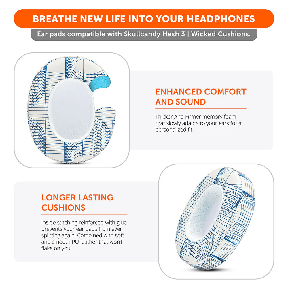 Skullcandy Hesh 3, Evo, and Crusher Replacement Earpads - Image 30