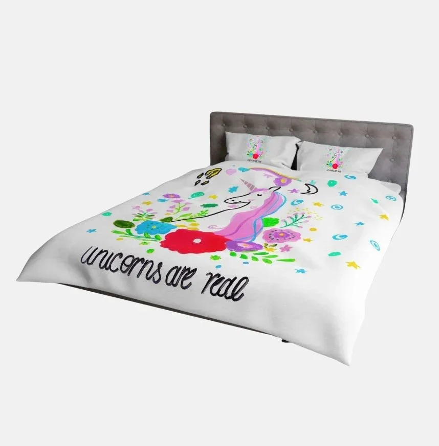 Sleeping unicorn Bedding Set - Image 3