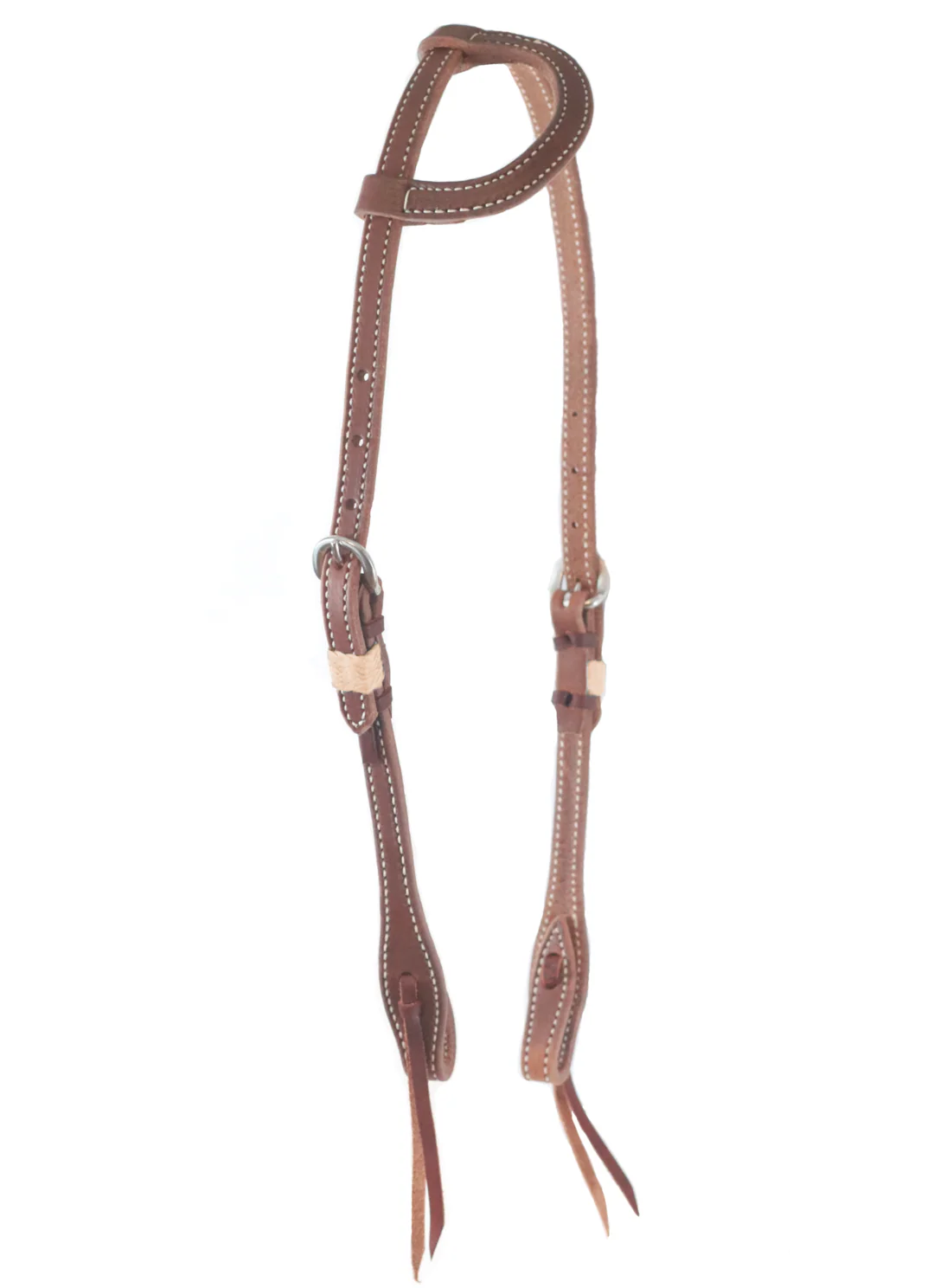 "SLO" Rawhide Harness One Ear Headstall - Image 6