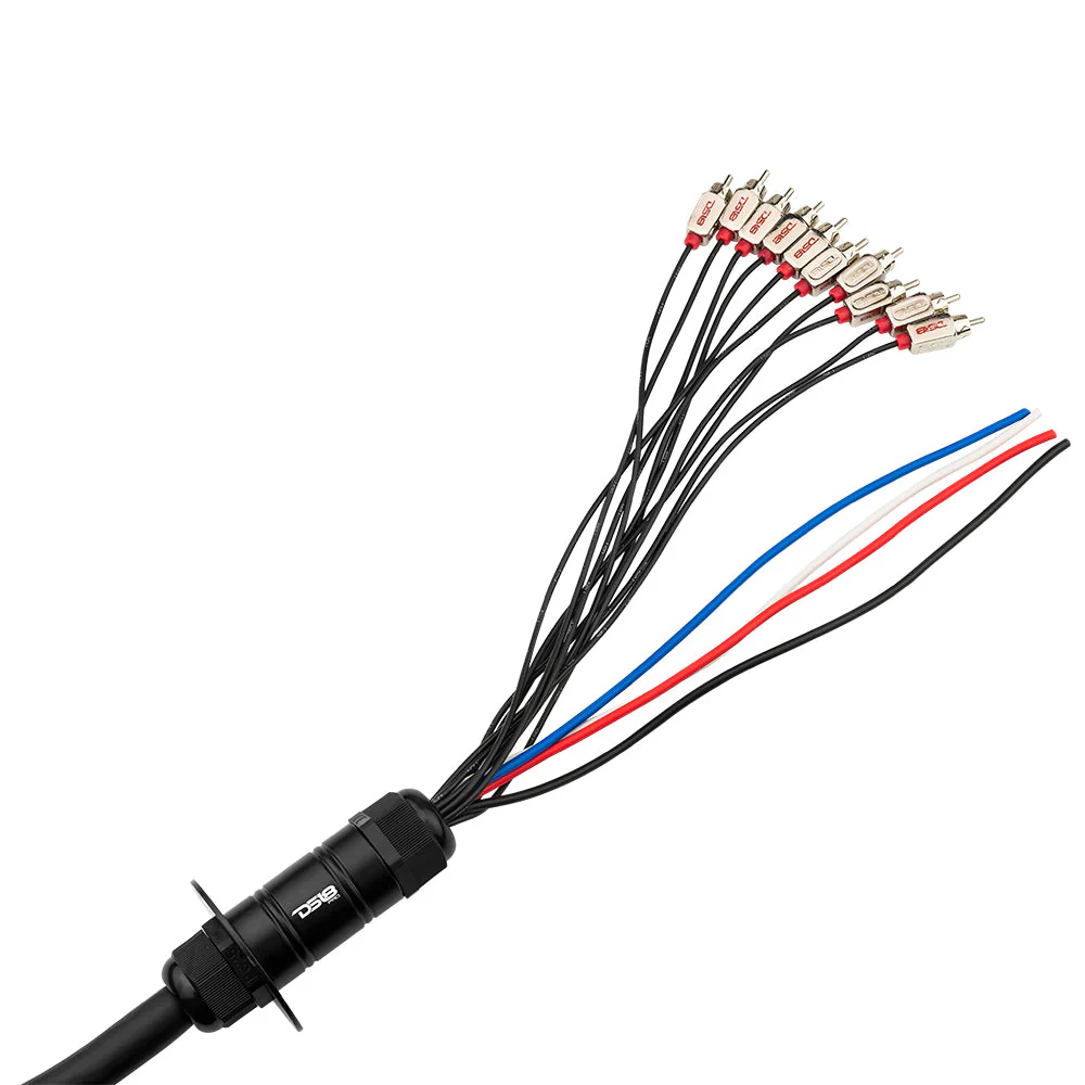 Snake, Medusa 10 Channel RCA and 4 x 12GA OFC Power Wire 30 Feet - Image 2