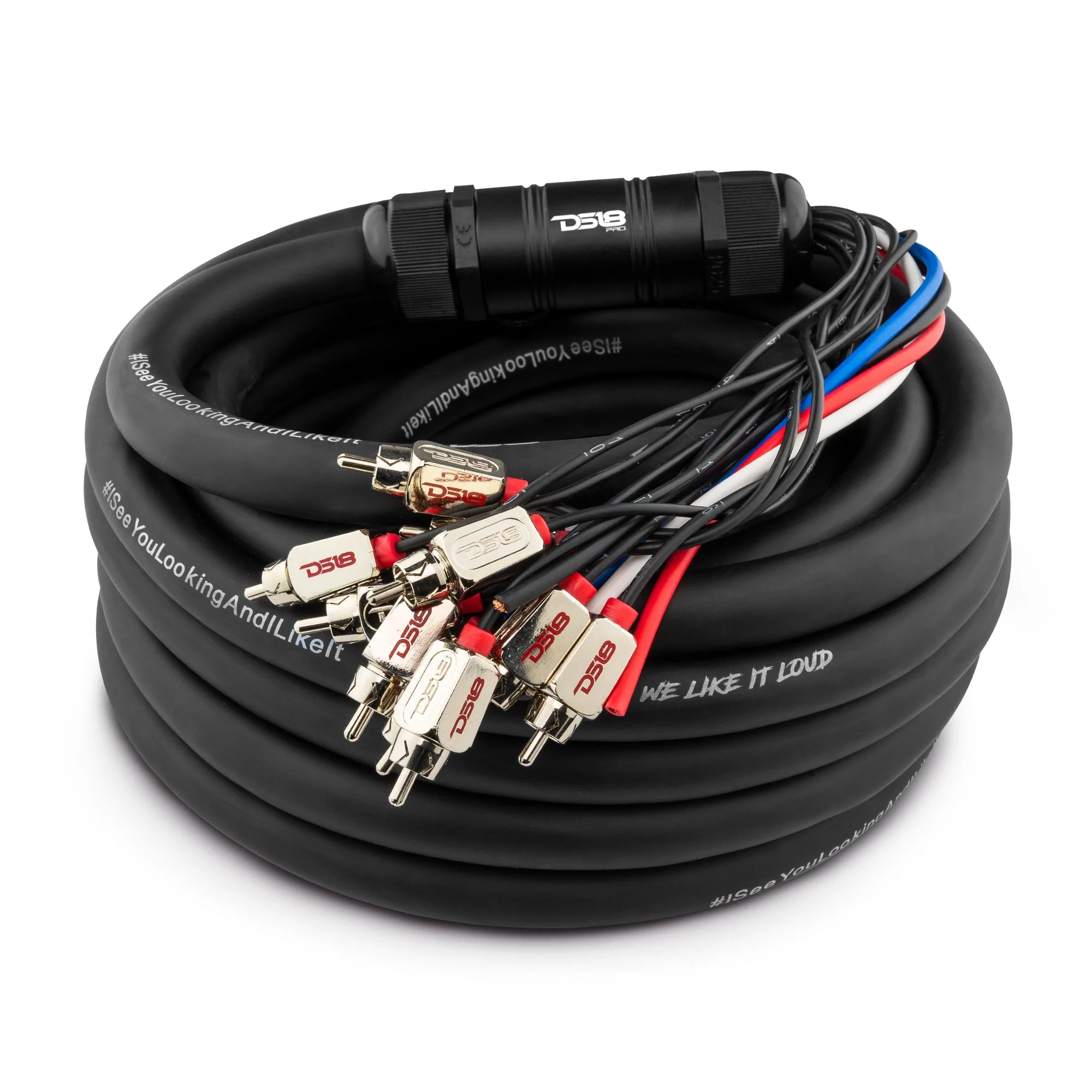 Snake, Medusa 10 Channel RCA and 4 x 12GA OFC Power Wire 30 Feet - Image 4