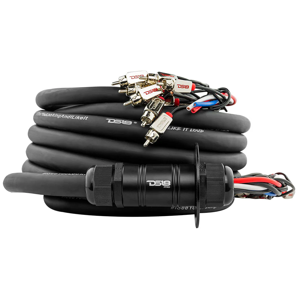 Snake, Medusa 10 Channel RCA and 4 x 12GA OFC Power Wire 30 Feet - Image 5