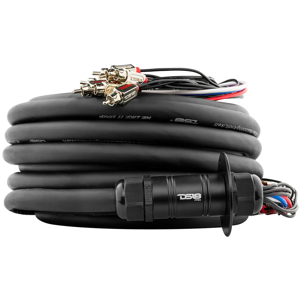 Snake, Medusa 10 Channel RCA and 4 x 12GA OFC Power Wire 50 Feet - Image 5