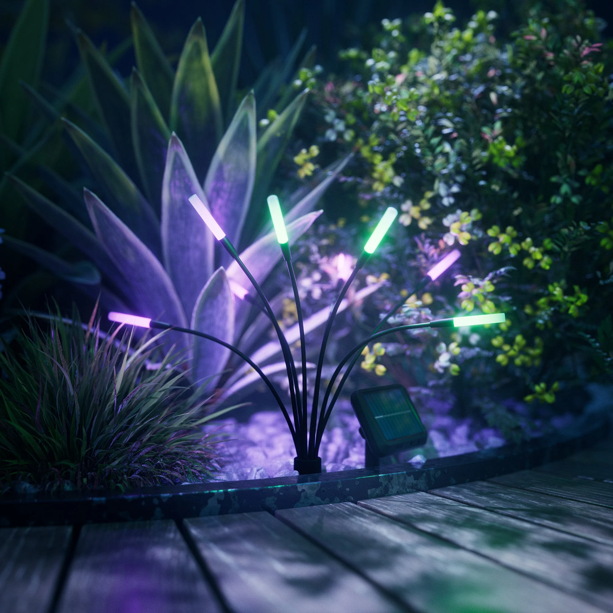 Solar Garden Lights (2 Pack) - Image 2