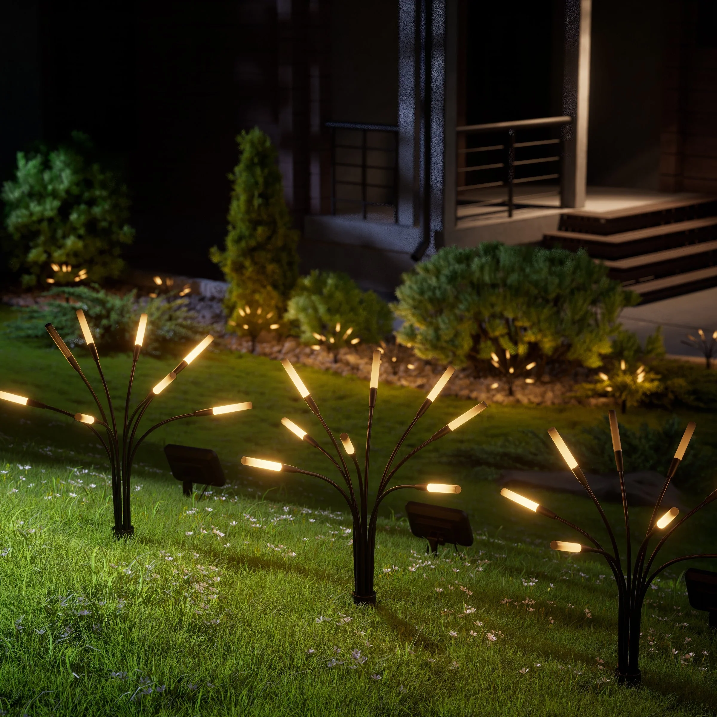 Solar Garden Lights (2 Pack) - Image 3