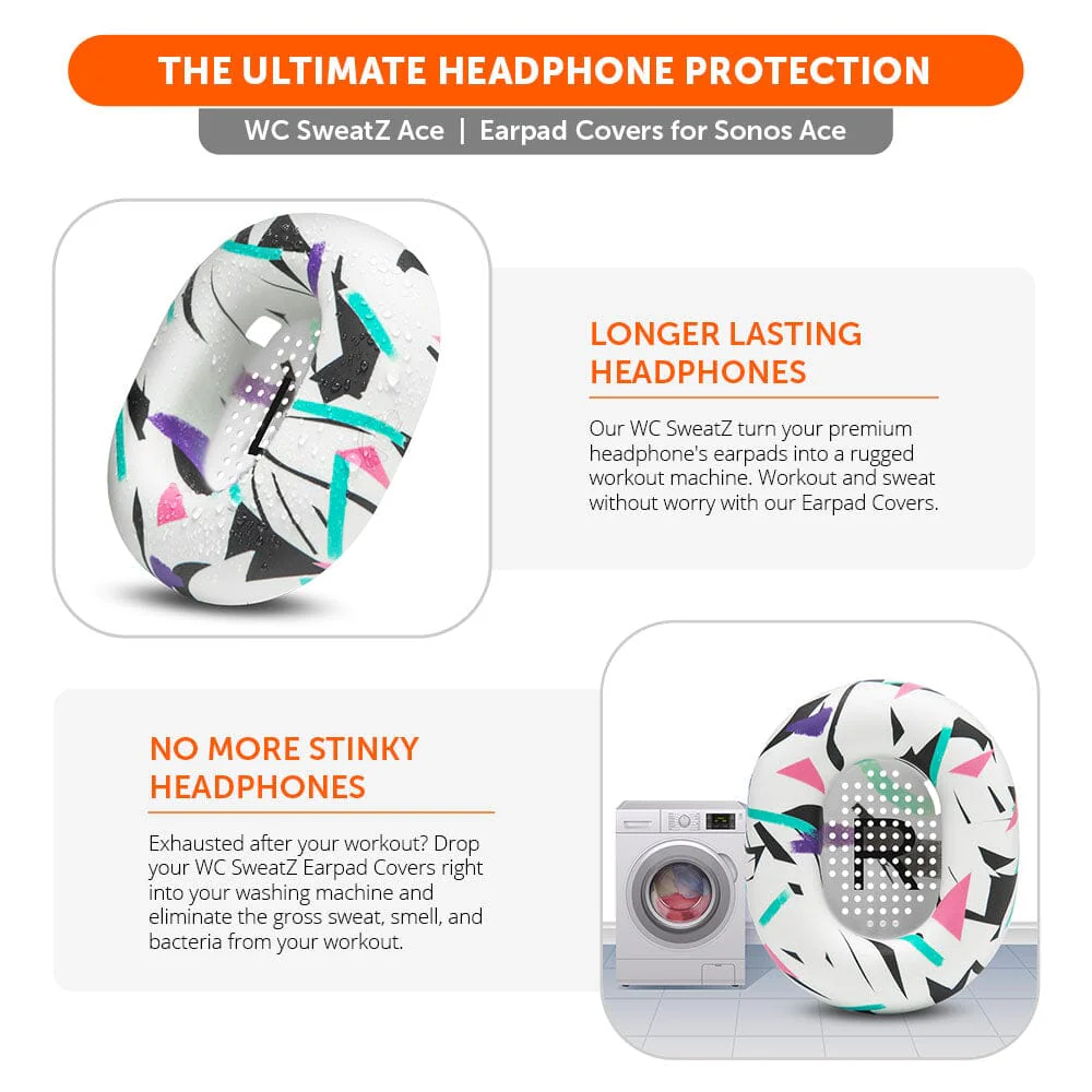Sonos Ace Earpad Sweat Covers - WC SweatZ Ace - Image 19