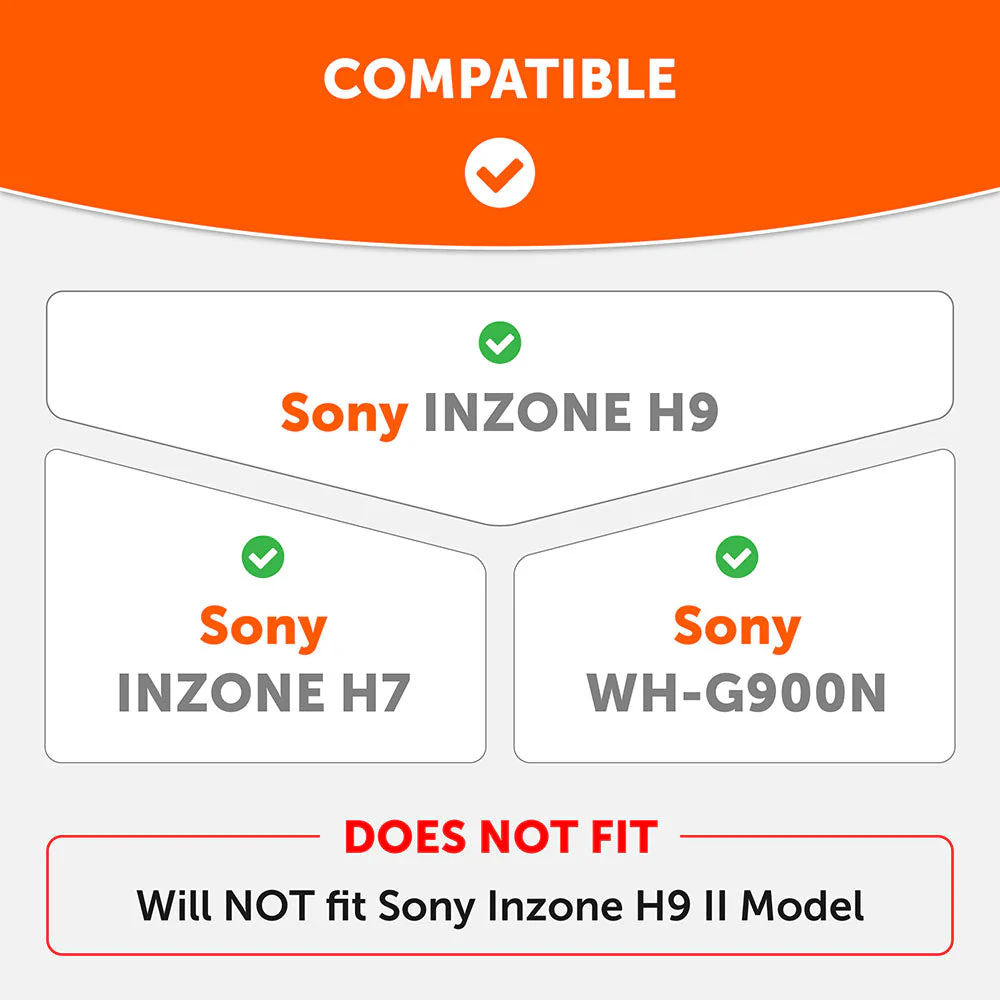 Sony Inzone H9 Earpads - WC FreeZe Cooling Gel - Image 25