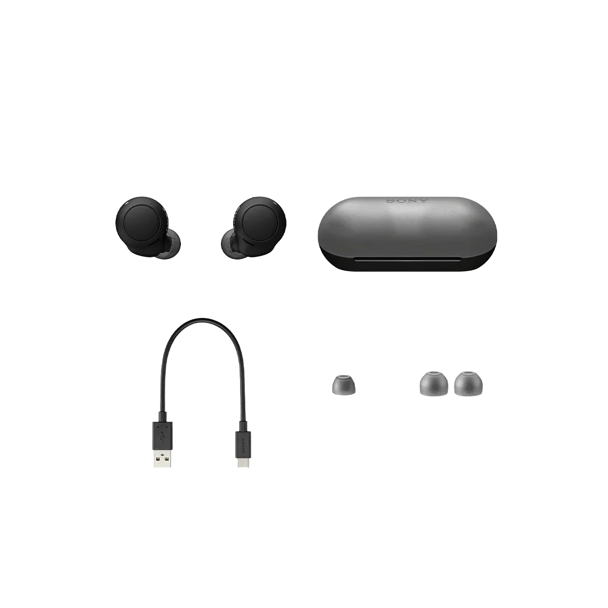 Sony True Wireless Headphones with Voice Assistant & Case - Image 4
