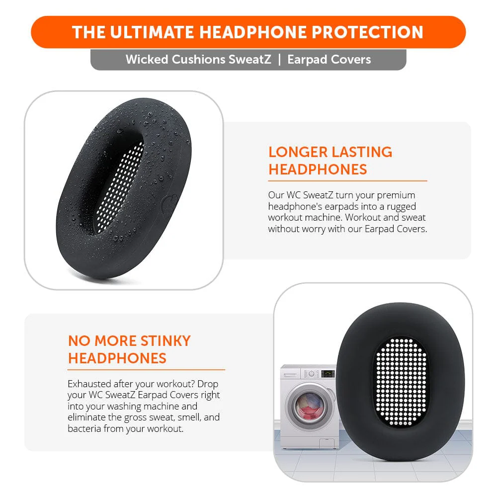 Sony WH-1000XM5 Earpad Sweat Covers - WC SweatZ - Image 3