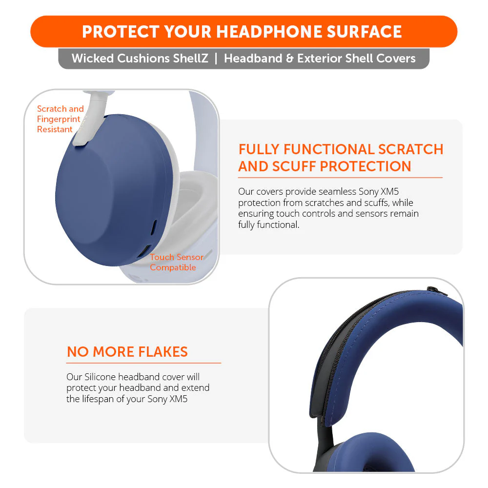 Sony XM5 Protective Shell Cover - WC ShellZ XM5 - Image 40