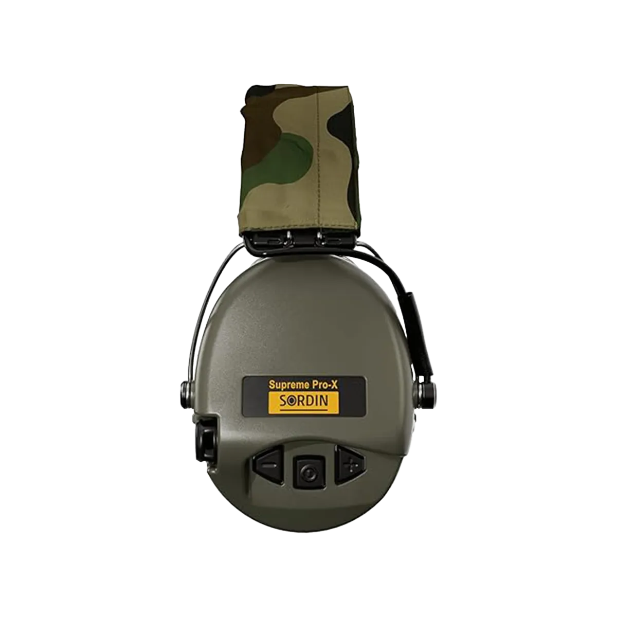 Sordin Supreme Pro-X Ear Defenders for Hunting & Shooting - Green Ear Muffs - Image 3