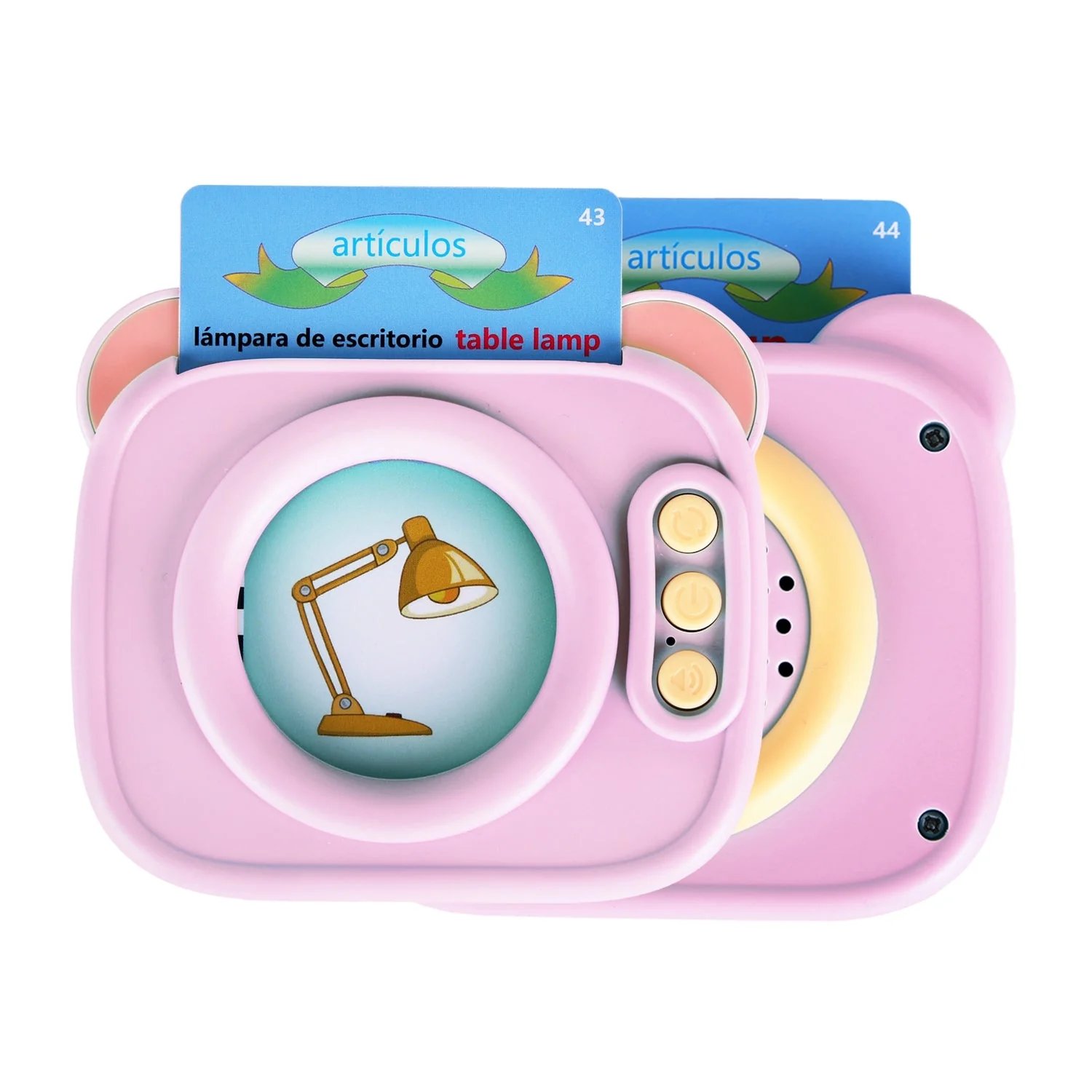 Spanish & English Talking Flash Cards 224 Sight Words Bilingual Flash Cards Rechargeable Card Early Education Device Educational Toy for Boys Girls Ag - Image 2