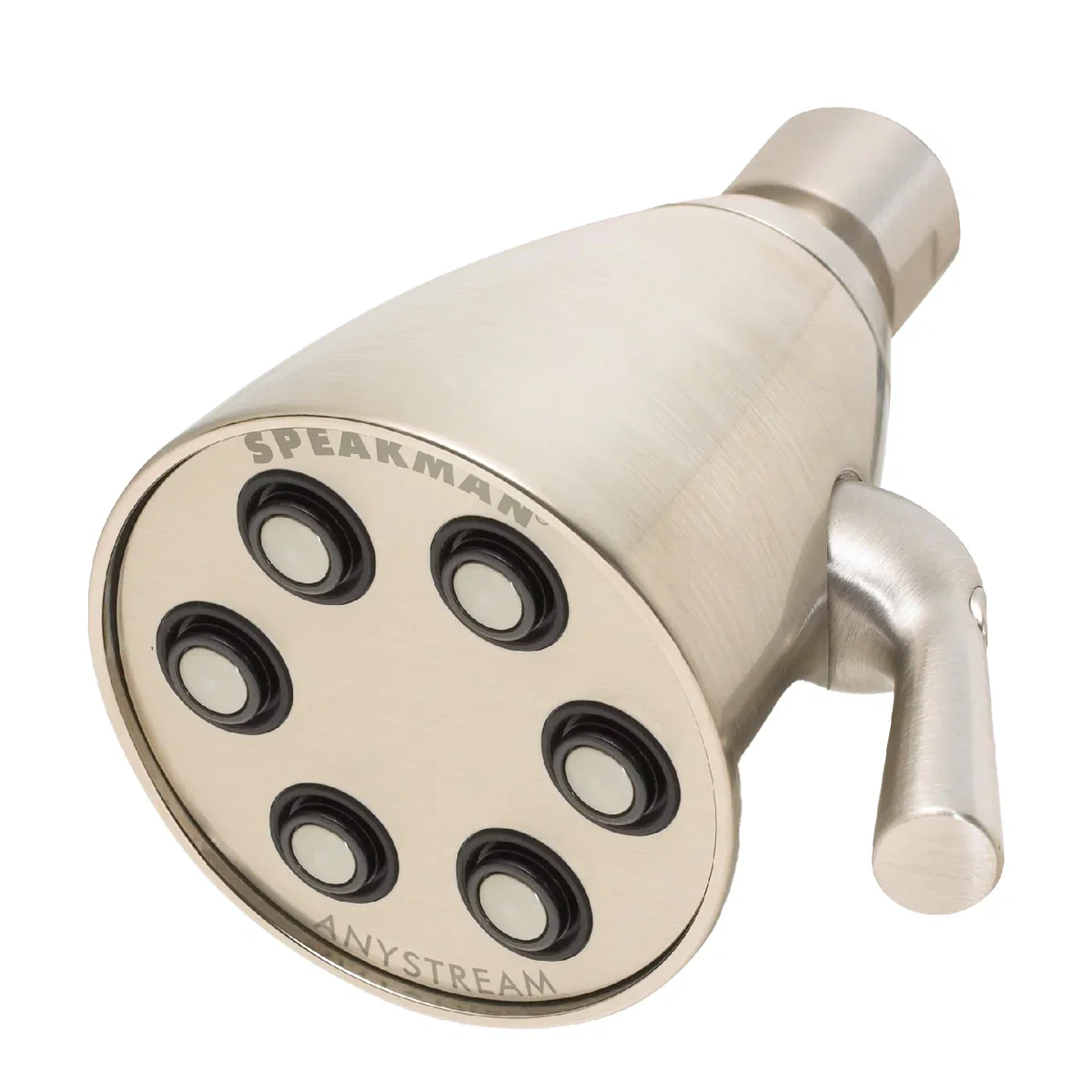 Speakman Signature Brass S-2252-BN Icon Anystream Shower Head - Brushed Nickel - Image 4
