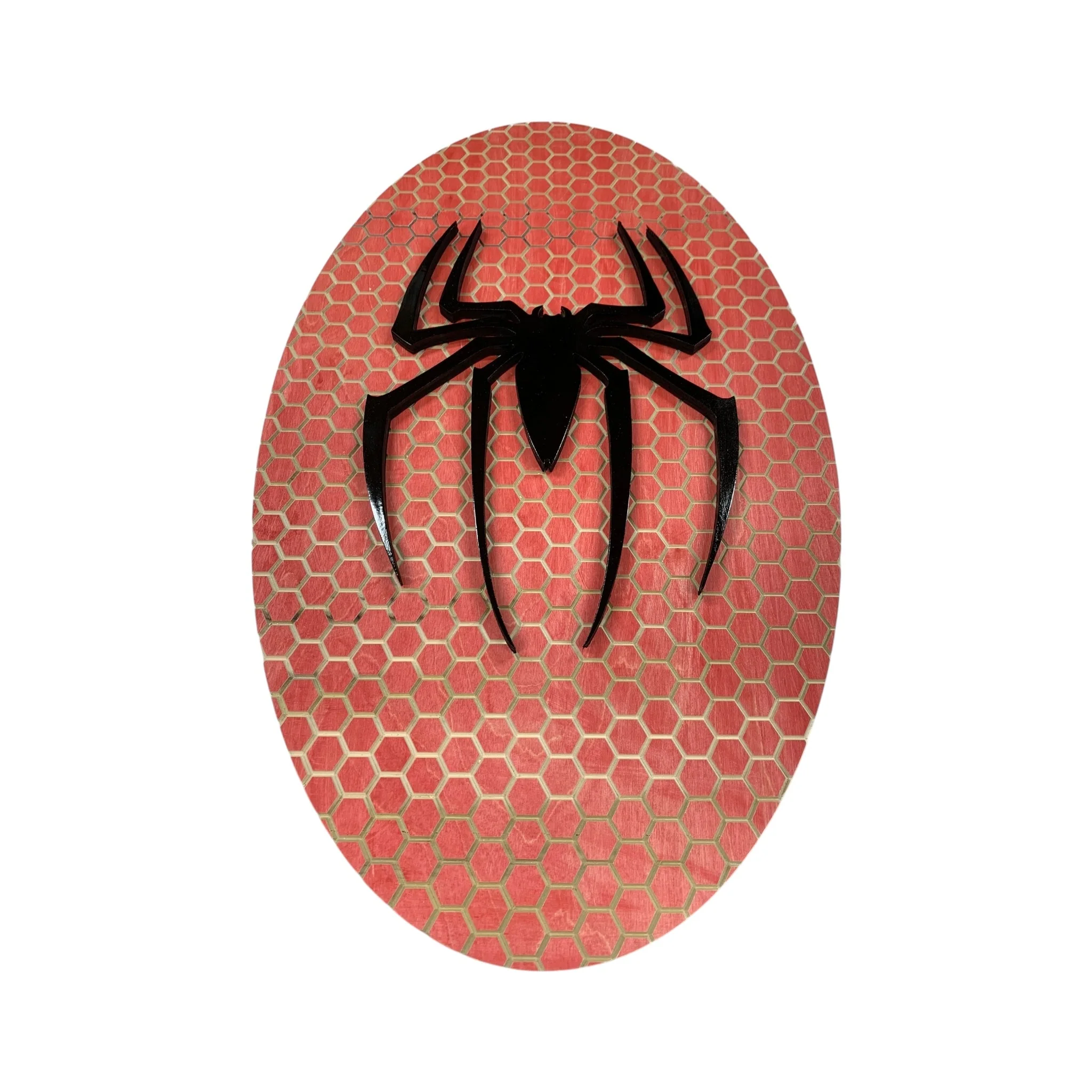 Spider-Man-Inspired Wall Art with LED Backlighting and Personalization - Image 2