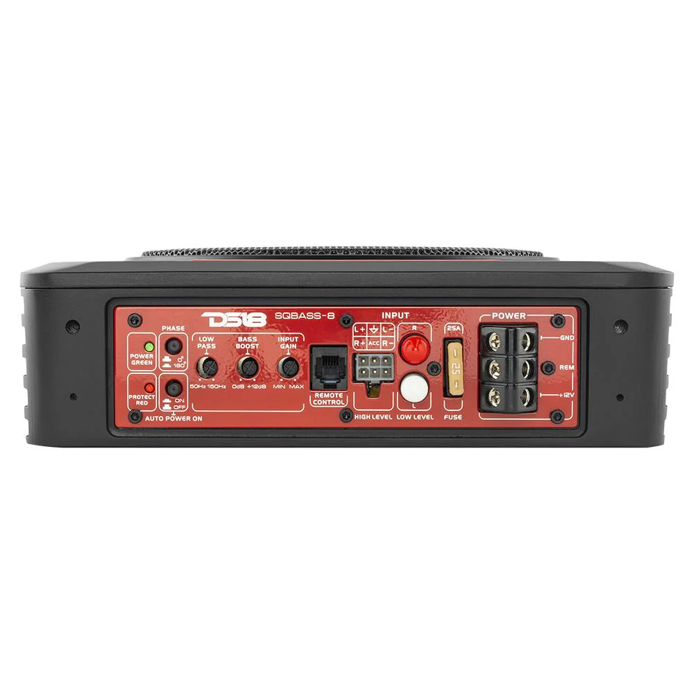 SQ 8" Under Seat Amplified Subwoofer with Plug and Play Harness for JK and JKU Jeeps. - Image 2