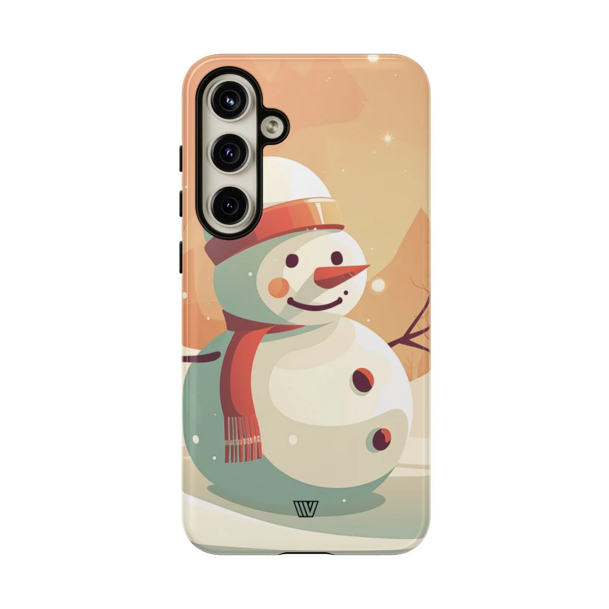 SUNSET SNOWMAN | Tough Phone Case - Image 100
