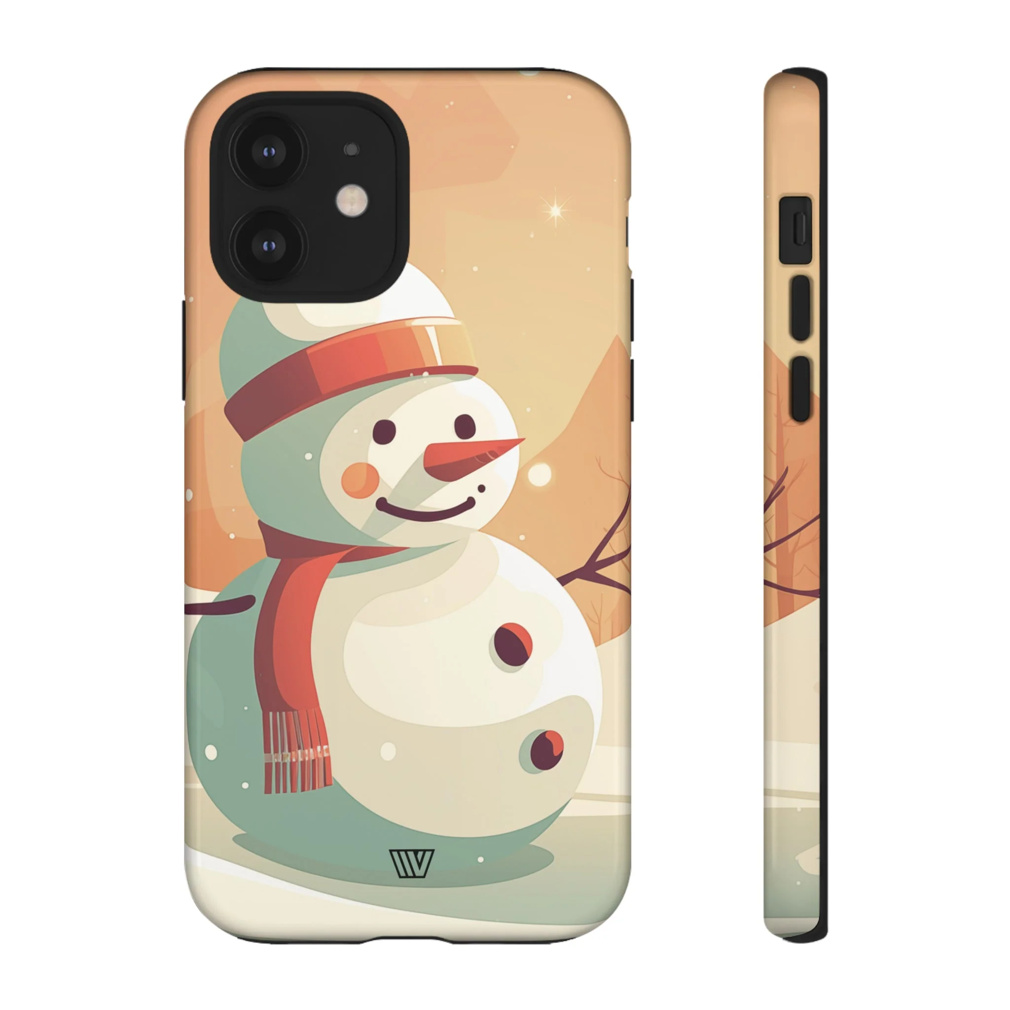 SUNSET SNOWMAN | Tough Phone Case - Image 11